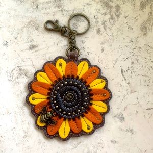 Chala handbags coin purse keychain